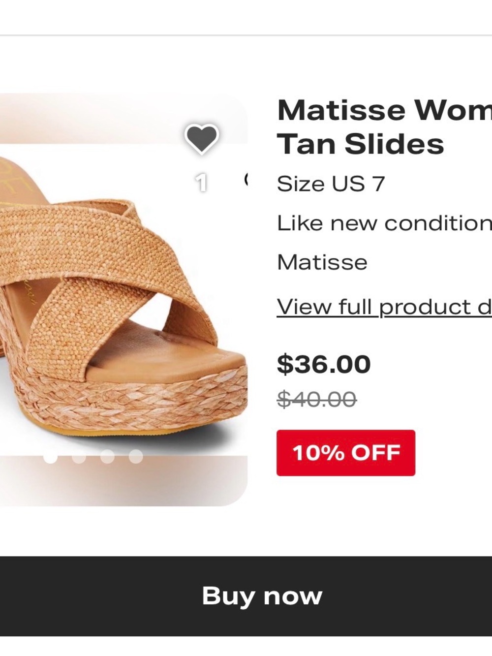 Matisse Tan Woven Crisscross Platform Sandals